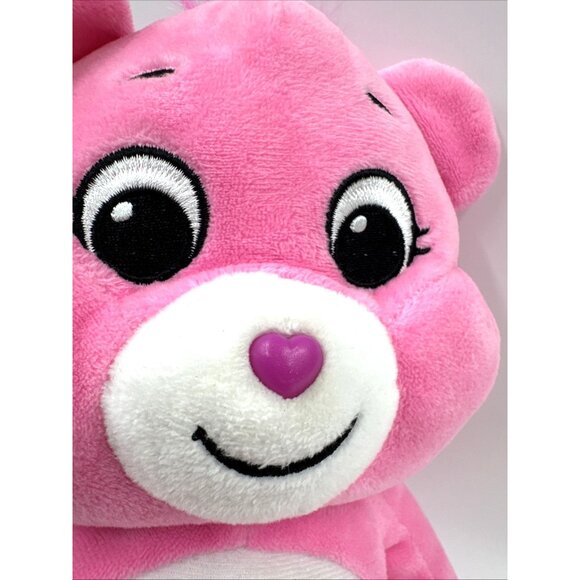 Care Bears 13" Cheer Bear Plush Stuffed Animal Pink Rainbow Unlock The Magic '21 - Picture 5 of 7